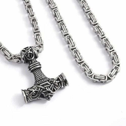 Thorshammer anhänger mjölnir - anhänger,