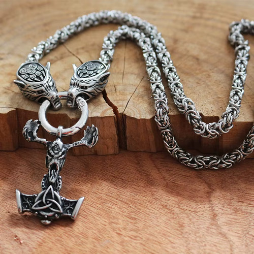 Herren edelstahl wikinger - 🔥,