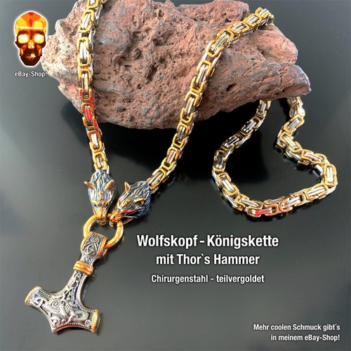 Königskette thors hammer - thors,