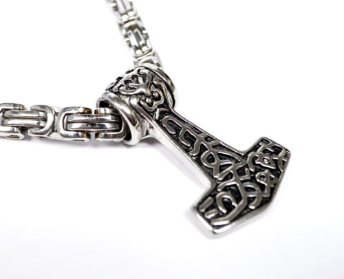 Edelstahl thor hammer - thor, wikinger